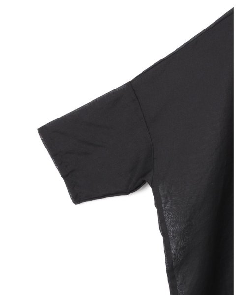 mizuiro ind ハーフスリーブワイドシャツ mizuiro ind