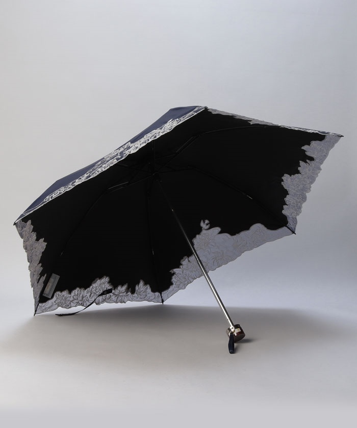NINA RICCI (ニナリッチ) 刺しゅうオーガンジー掛け合わせ 晴雨 NINA RICCI (ニナリッチ) 刺しゅうオーガンジー掛け合わせ 晴雨