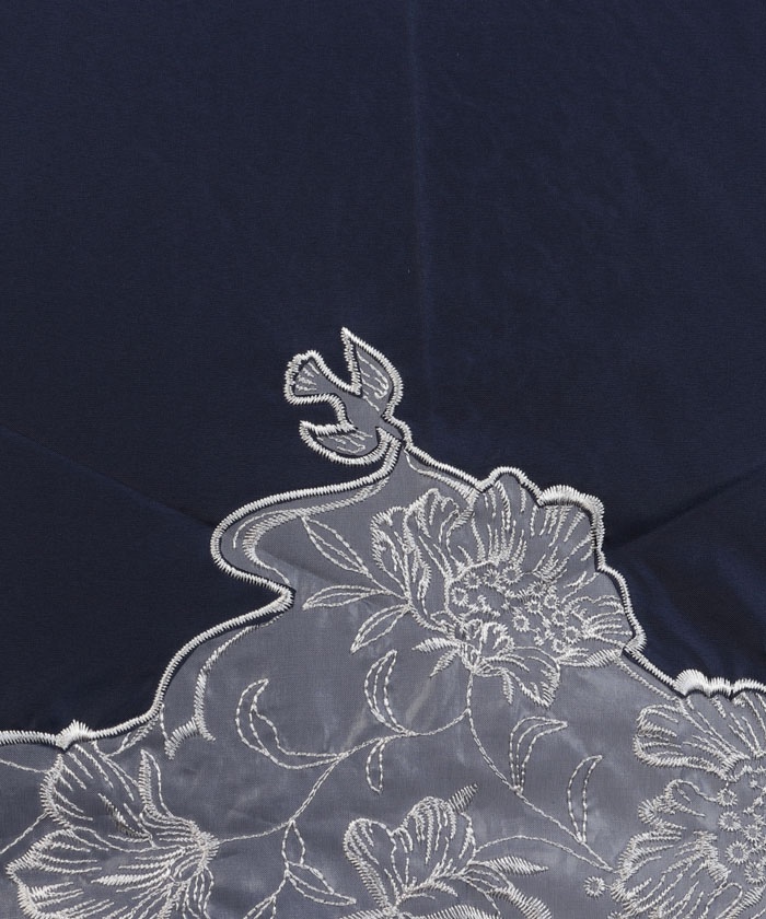 Old Vintage 古着 NINA RICCI 花刺繍ベロア セットアップ