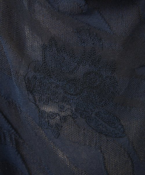 GIANNI LO GIUDICE(ジャンニ・ロ・ジュディチェ)/[洗える]ウェーブプレーティング刺繍ニット/img17