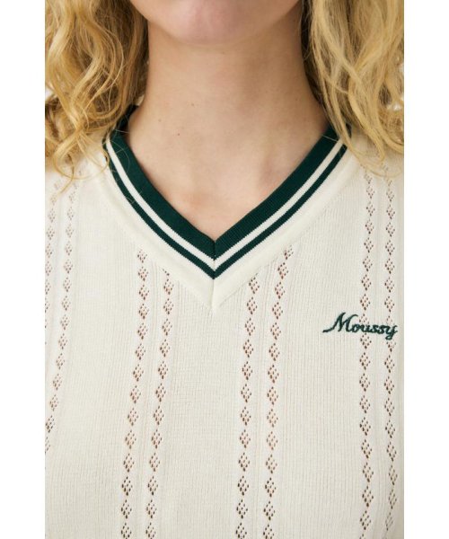 moussy(マウジー)/MOUSSY CROPPED KNIT Tシャツ/img08