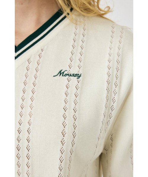 moussy(マウジー)/MOUSSY CROPPED KNIT Tシャツ/img09