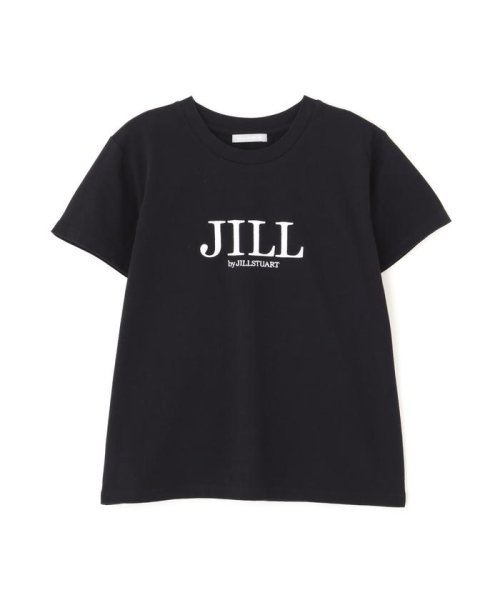 JILL by JILL STUART(ジル バイ ジル スチュアート)/オーガニック刺繍ロゴTシャツ　WEB限定カラー:アカロゴ/img01