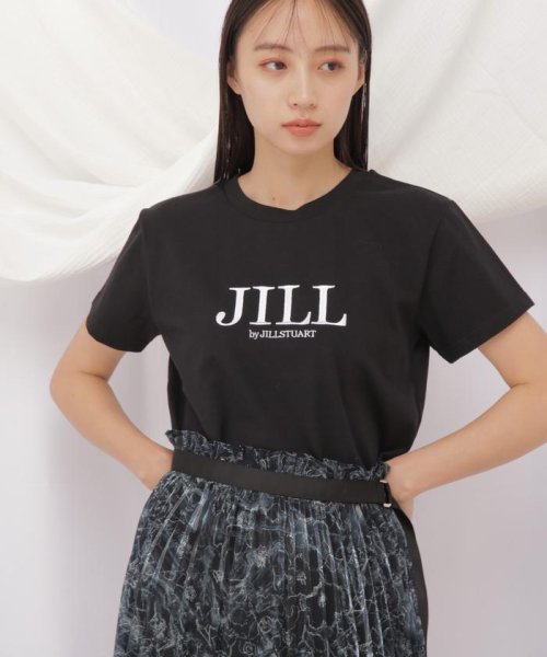 JILL by JILL STUART(ジル バイ ジル スチュアート)/オーガニック刺繍ロゴTシャツ　WEB限定カラー:アカロゴ/img02