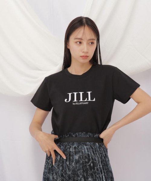 JILL by JILL STUART(ジル バイ ジル スチュアート)/オーガニック刺繍ロゴTシャツ　WEB限定カラー:アカロゴ/img03