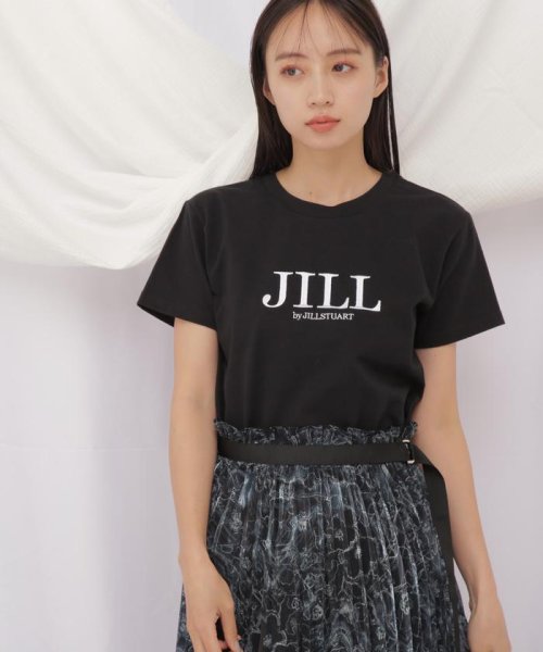 JILL by JILL STUART(ジル バイ ジル スチュアート)/オーガニック刺繍ロゴTシャツ　WEB限定カラー:アカロゴ/img05