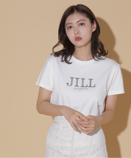 JILL by JILL STUART(ジル バイ ジル スチュアート)/オーガニック刺繍ロゴTシャツ/img02