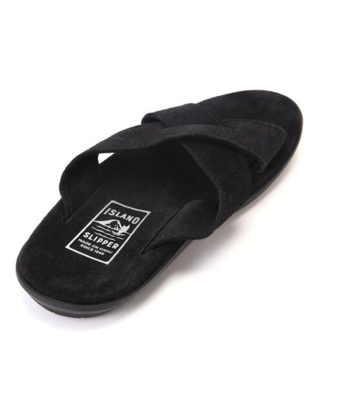 ISLAND SLIPPER (アイランドスリッパ )クロススウェードサンダル SLIPPER アイランドスリッパ ISLAND