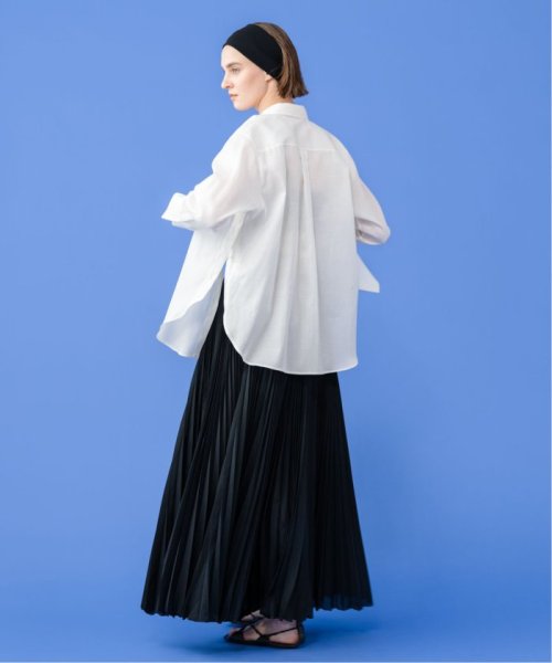 ELENI/エルニ シルク混シアーレギュラーシャツ ELENI/エルニ ELENI