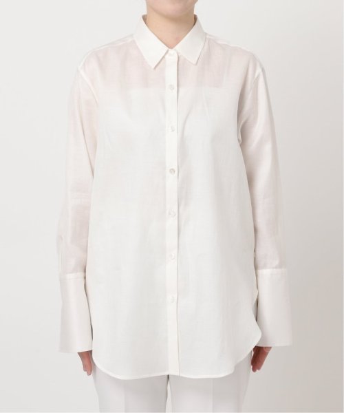 ELENI/エルニ シルク混シアーレギュラーシャツ ELENI/エルニ ELENI
