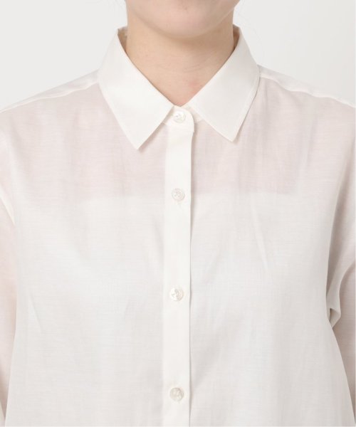 ELENI/エルニ シルク混シアーレギュラーシャツ ELENI/エルニ ELENI