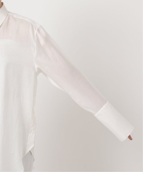 ELENI/エルニ シルク混シアーレギュラーシャツ ELENI/エルニ ELENI