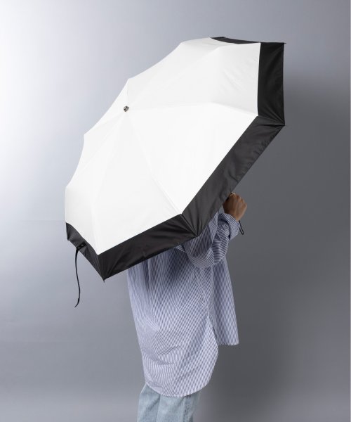 SETUP7(SETUP7)/【SETUP7】バイカラー UVカット 晴雨兼用 超撥水 軽量 遮光 折りたたみ傘 スライド式 日傘 紫外線対策 熱中症対策/img03