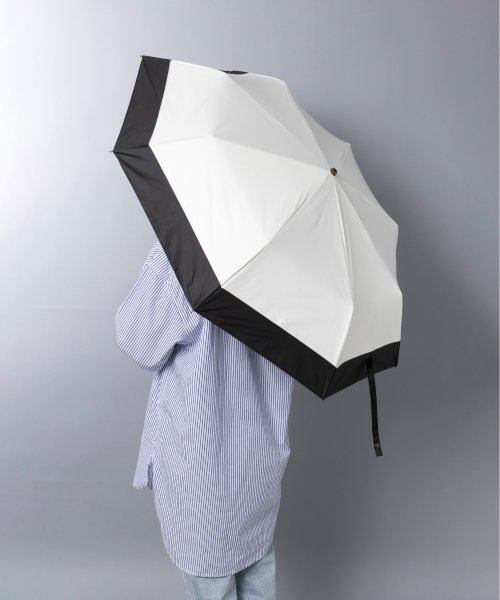 SETUP7(SETUP7)/【SETUP7】バイカラー UVカット 晴雨兼用 超撥水 軽量 遮光 折りたたみ傘 スライド式 日傘 紫外線対策 熱中症対策/img05