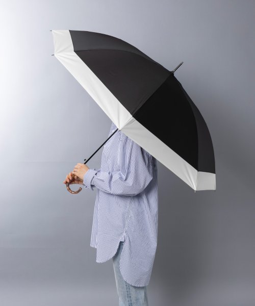 SETUP7(SETUP7)/【SETUP7】バイカラー UVカット 晴雨兼用 超撥水 長傘 日傘 遮光 紫外線対策 熱中症対策 ジャンプ式/img05