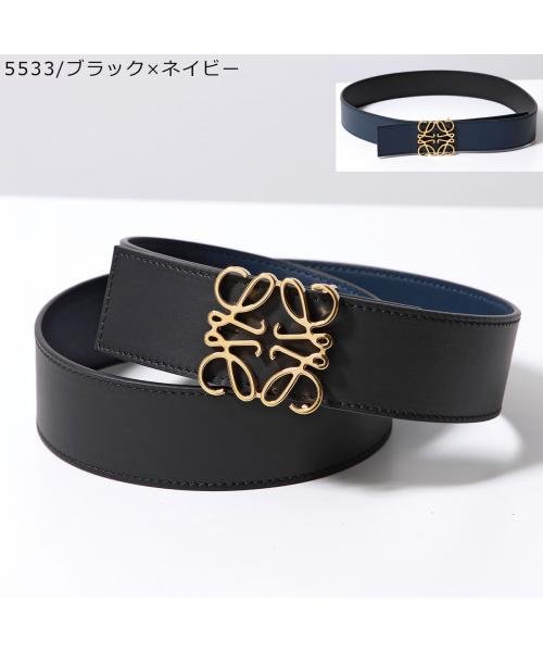 LOEWE ベルト ANAGRAM BELT リバーシブル 品番 LOEWE ベルト ANAGRAM BELT E619238X12