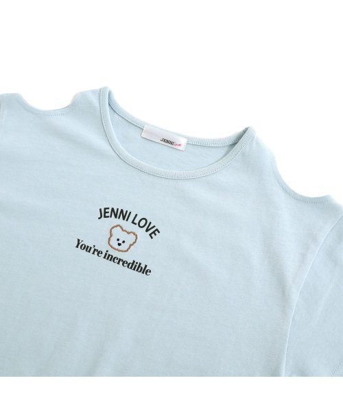 JENNI love(ジェニィラブ)/前結び肩あきTシャツ/img10