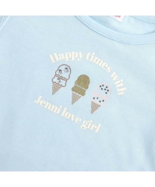 JENNI love(ジェニィラブ)/防蚊コットンレースバルーン袖Tシャツ/img11