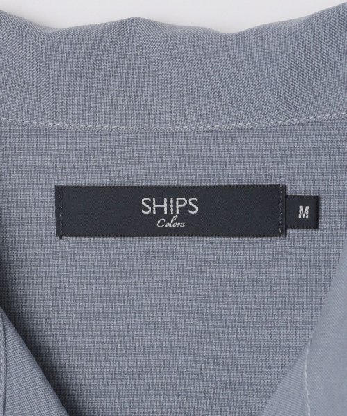 SHIPS Colors  MEN(シップスカラーズ　メン)/SHIPS Colors:ポリトロ オープンカラー シャツ(セットアップ対応可能)/img07