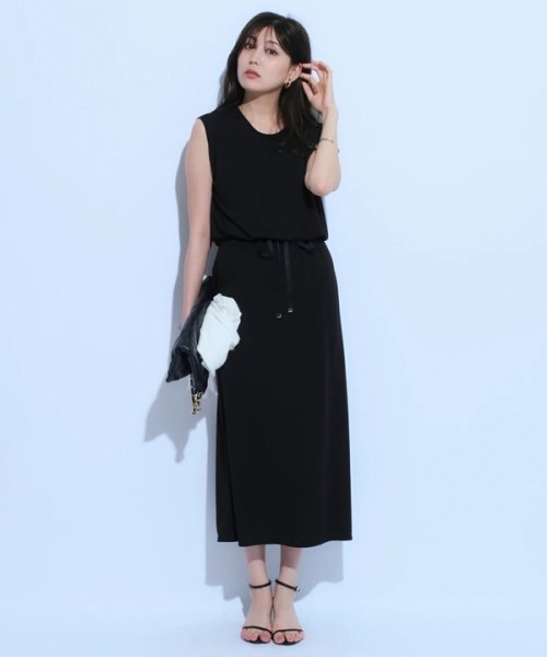 バックシアーカットワンピース Mystrada マイストラーダ レースアップ  