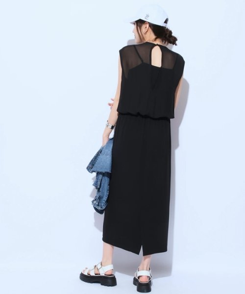 タグ付新品マイストラーダ バックシアーカットワンピース 