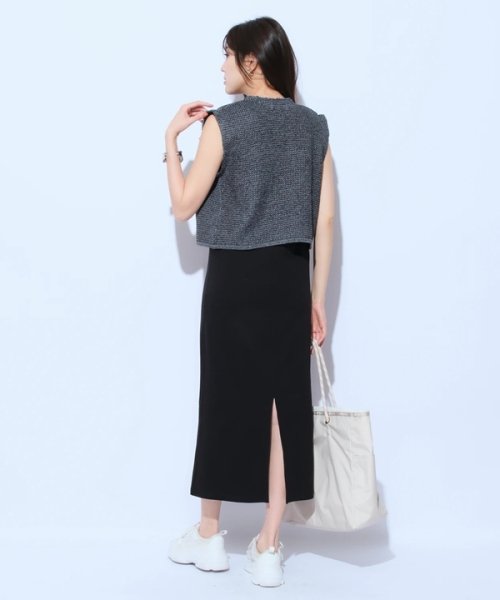 カットワンピ×フリンジジレSET ワンピース・ドレス G1797664131 (13750円)