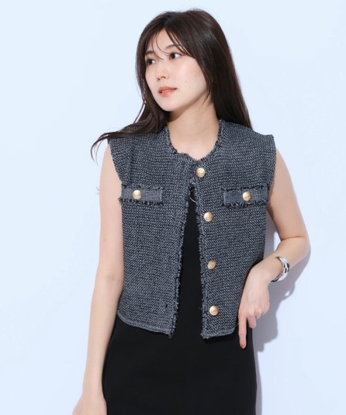 カットワンピ×フリンジジレSET ワンピース・ドレス G1797664131 (13750円)