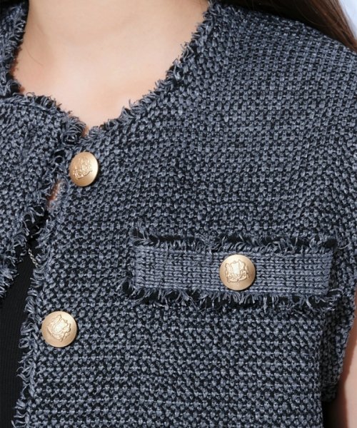 カットワンピ×フリンジジレSET ワンピース・ドレス G1797664131 (13750円)