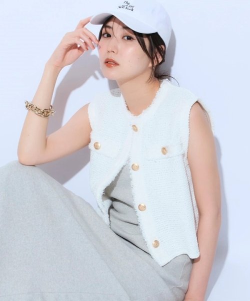 カットワンピ×フリンジジレSET ワンピース・ドレス G1797664131 (13750円)