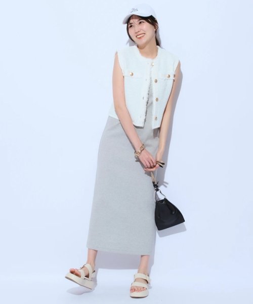 カットワンピ×フリンジジレSET ワンピース・ドレス G1797664131 (13750円)