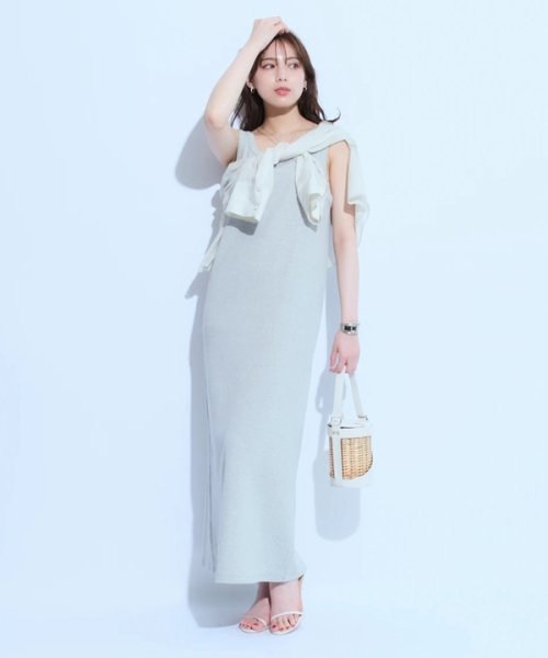 カットワンピ×フリンジジレSET ワンピース・ドレス G1797664131 (13750円)