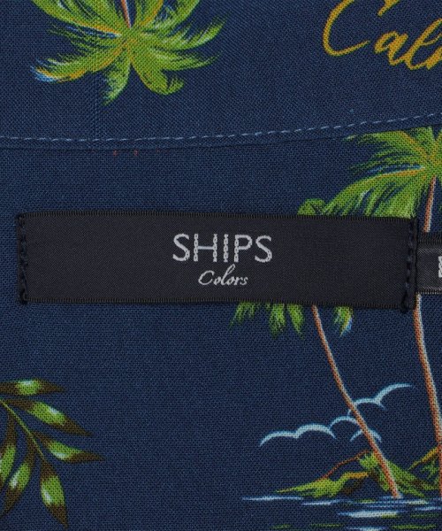 SHIPS Colors  MEN(シップスカラーズ　メン)/SHIPS Colors:〈洗濯機可能〉レーヨン プリント オープンカラー シャツ/img03