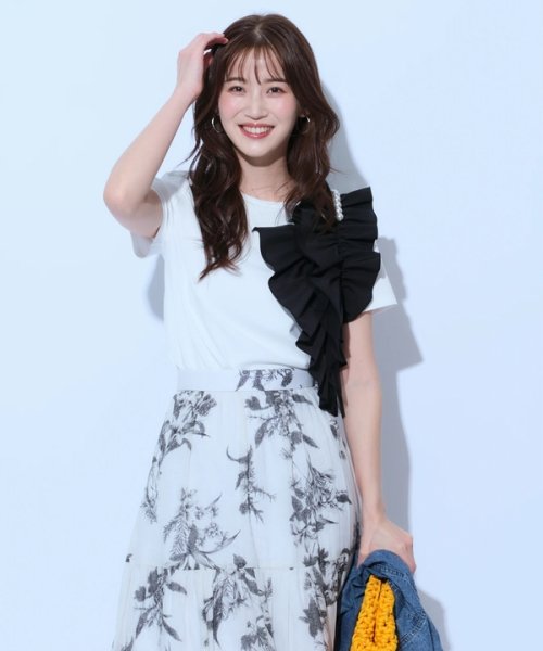 アロマプリントスカート 予めご了承ください