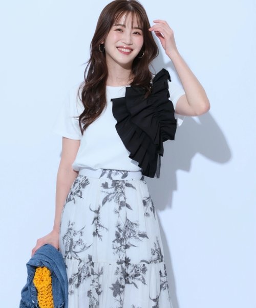 アロマプリントスカート 予めご了承ください