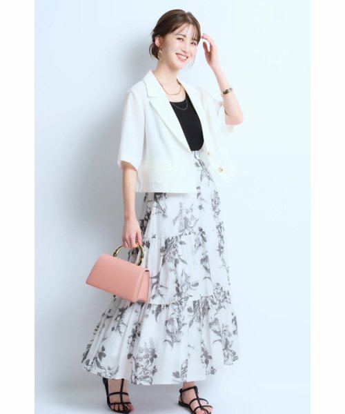 アロマプリントスカート 予めご了承ください