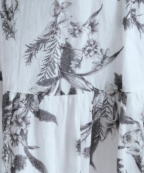 アロマプリントスカート 予めご了承ください