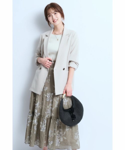 アロマプリントスカート 予めご了承ください