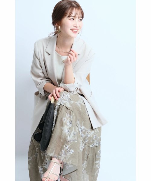 アロマプリントスカート 予めご了承ください