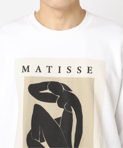 EDIFICE(エディフィス)/MATISSE(マティス) 別注 アートプリント スウェット Tシャツ/img18