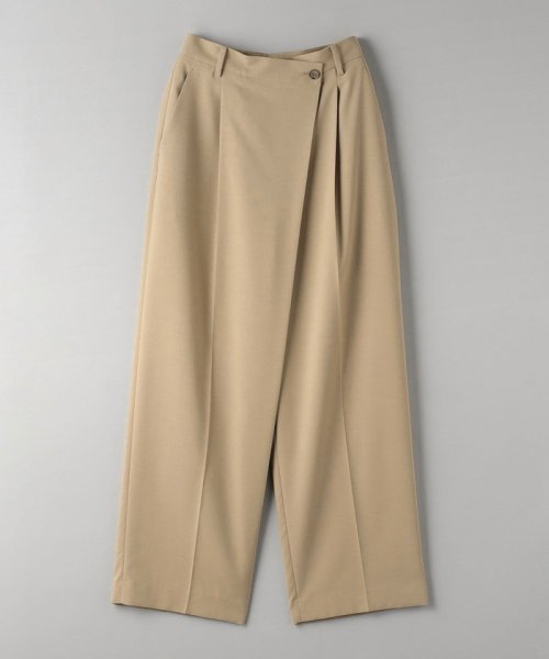 ポプリン ラップ ワイドパンツ B72 W62 H86