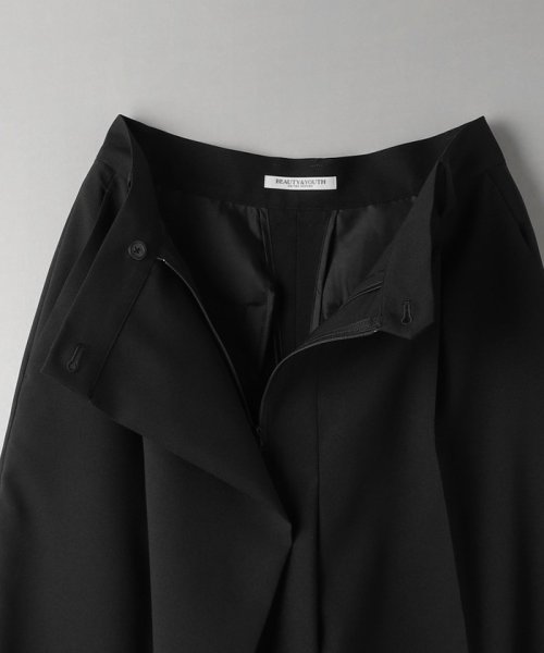 ポプリン ラップ ワイドパンツ B72 W62 H86