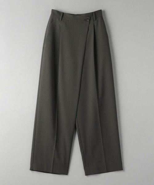 ポプリン ラップ ワイドパンツ B72 W62 H86