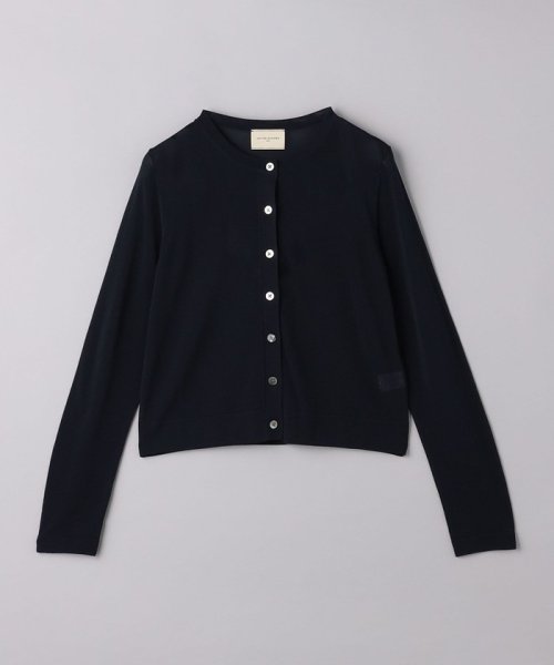 シアー クルーネック カーディガン B76 W58 H86