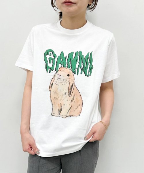 U by Spick&Span(ユーバイ　スピック＆スパン)/【GANNI / ガニー】 T－shirt Bunny/img02