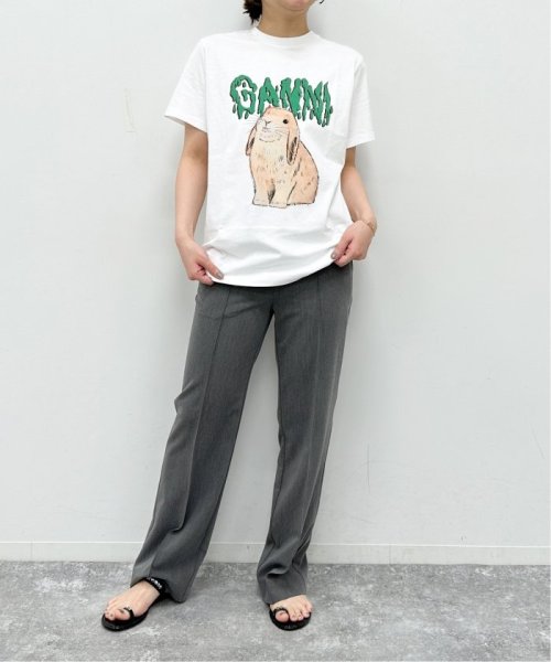 U by Spick&Span(ユーバイ　スピック＆スパン)/【GANNI / ガニー】 T－shirt Bunny/img07