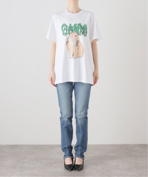 U by Spick&Span(ユーバイ　スピック＆スパン)/【GANNI / ガニー】 T－shirt Bunny/img12