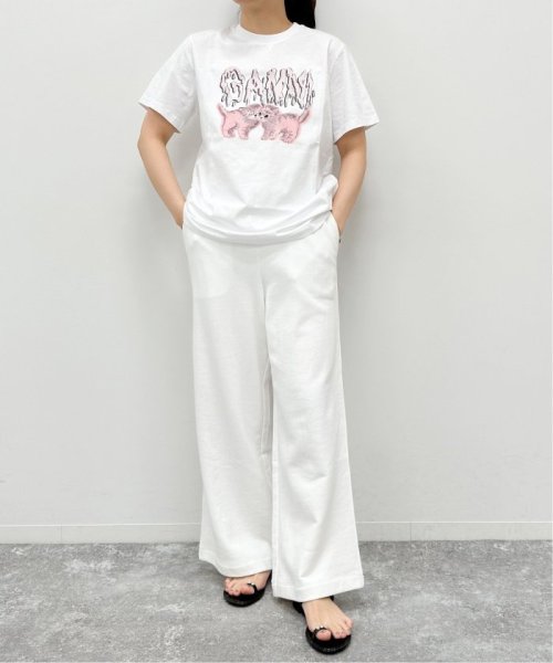 U by Spick&Span(ユーバイ　スピック＆スパン)/【GANNI / ガニー】 Basic Jersey Cats Relaxed T－/img05