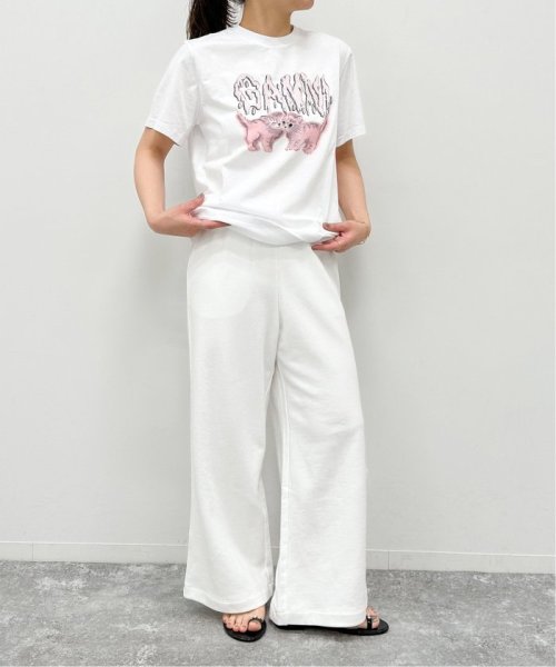 U by Spick&Span(ユーバイ　スピック＆スパン)/【GANNI / ガニー】 Basic Jersey Cats Relaxed T－/img06