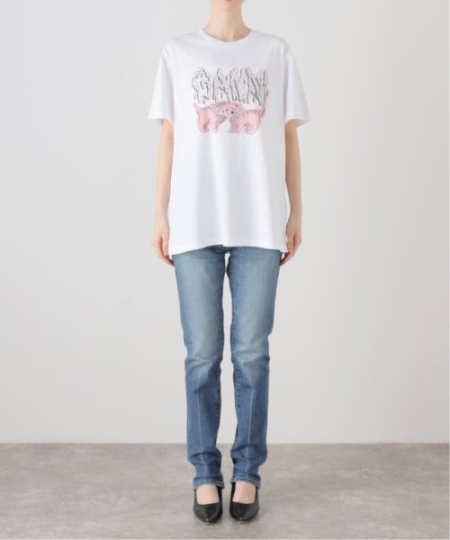 U by Spick&Span(ユーバイ　スピック＆スパン)/【GANNI / ガニー】 Basic Jersey Cats Relaxed T－/img11