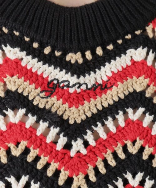 U by Spick&Span(ユーバイ　スピック＆スパン)/【GANNI / ガニー】 Cotton Crochet Vest/img11